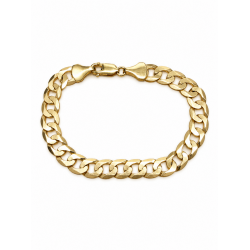 Pre Owned 9ct Curb Bracelet ZV897